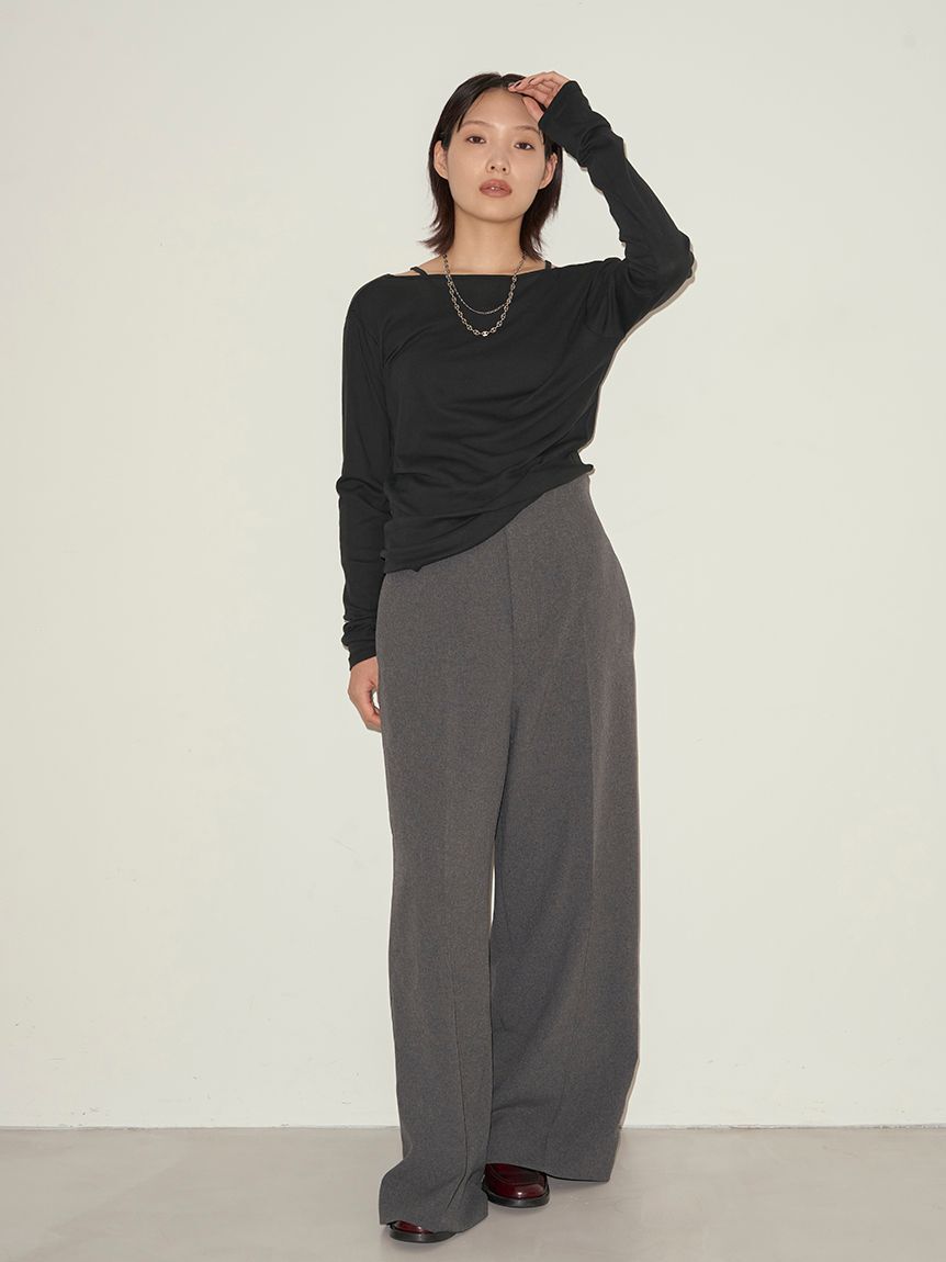 styling/「【セットアップ対応】ハイウエストスーツパンツ」|その他|