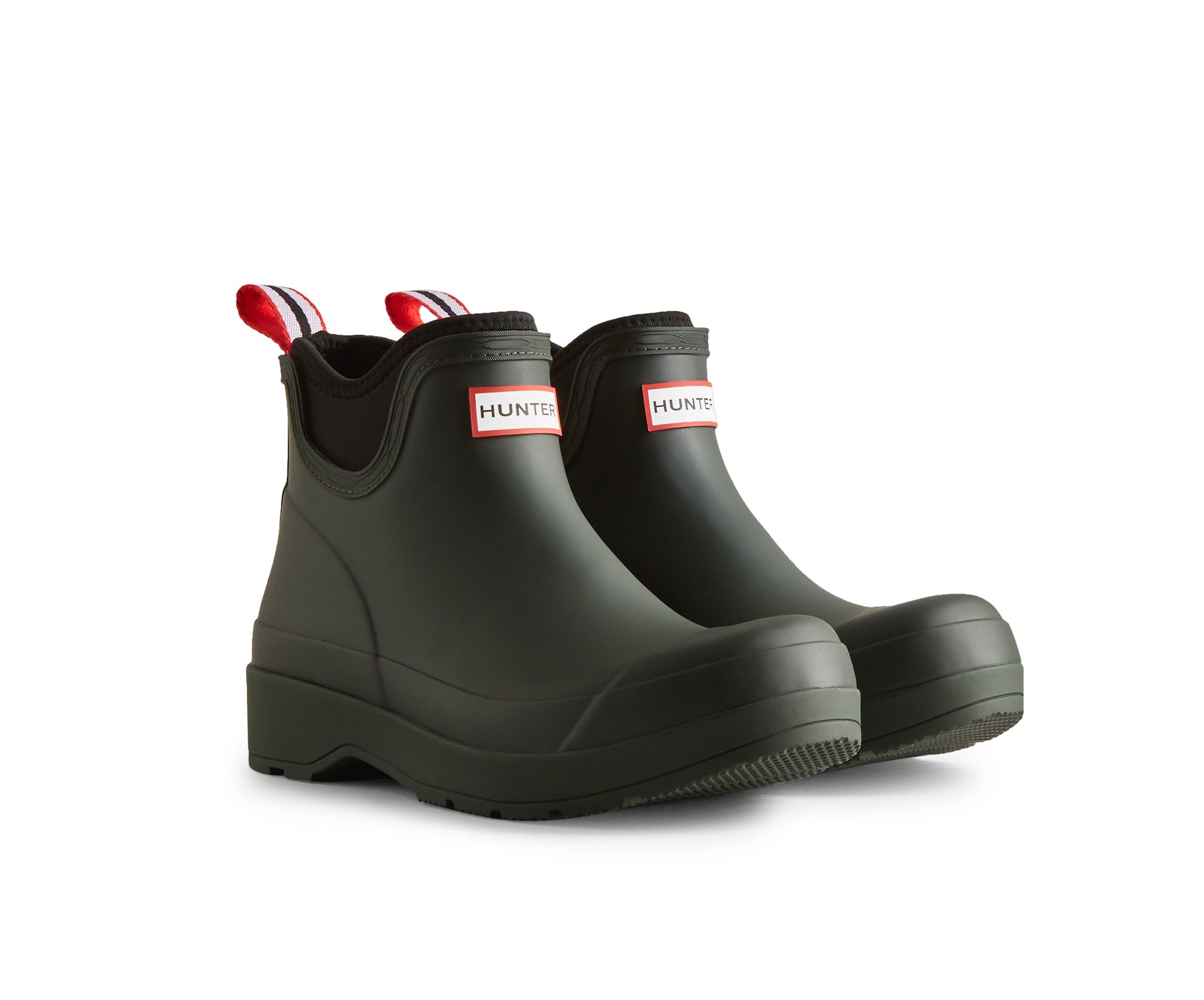 HUNTER「メンズ プレイ チェルシー ネオプレーン ブーツ」|レインシューズ|