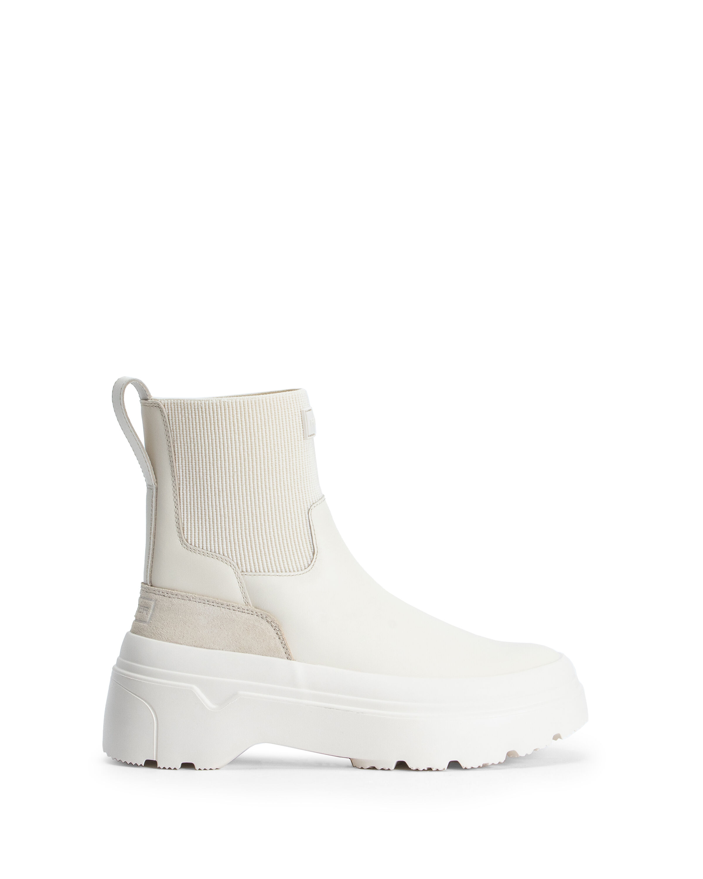 HUNTER「レディース エクスプローラー チェルシー フラットフォームブーツ」|ショートブーツ|WHW