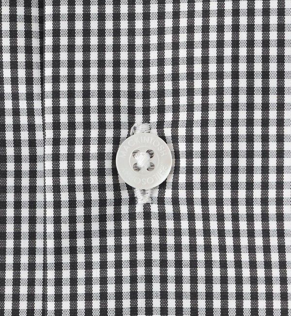 MACKINTOSH PHILOSOPHY「トロッター オーバーサイズバンドカラーシャツ  チェック/無地」|シャツ・ブラウス|