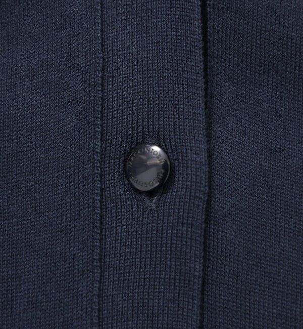 MACKINTOSH PHILOSOPHY「トリミングカラーVネックカーディガン」|ニット・セーター|