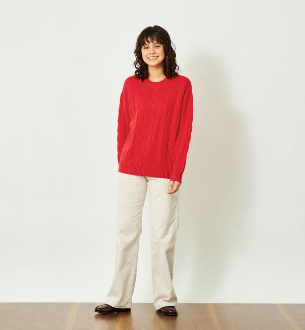 MACKINTOSH PHILOSOPHY「GREY LABEL ウールカシミヤケーブルニット」|ニット・セーター|