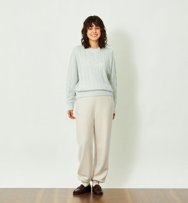 MACKINTOSH PHILOSOPHY「GREY LABEL ウールカシミヤケーブルニット」|ニット・セーター|