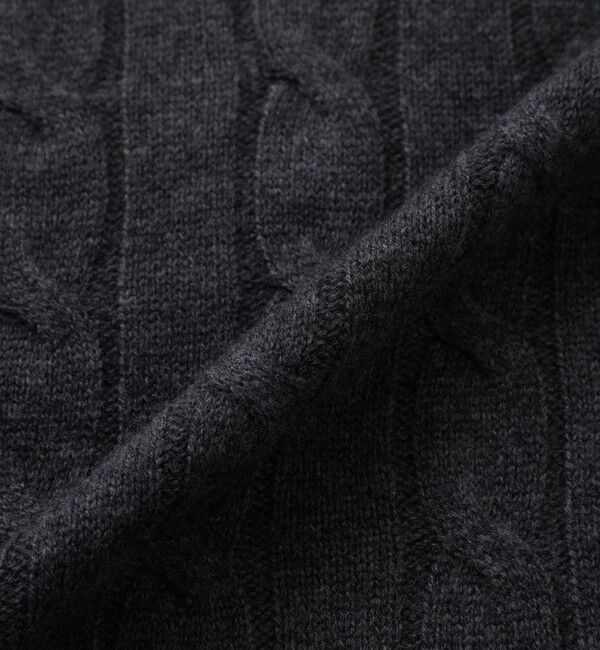 MACKINTOSH PHILOSOPHY「GREY LABEL ウールカシミヤケーブルニット」|ニット・セーター|