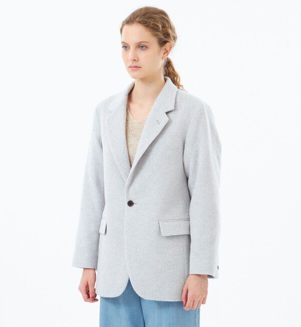 MACKINTOSH PHILOSOPHY「【WEB&一部店舗限定】アンゴラウールシャギージャケット」|テーラードジャケット|