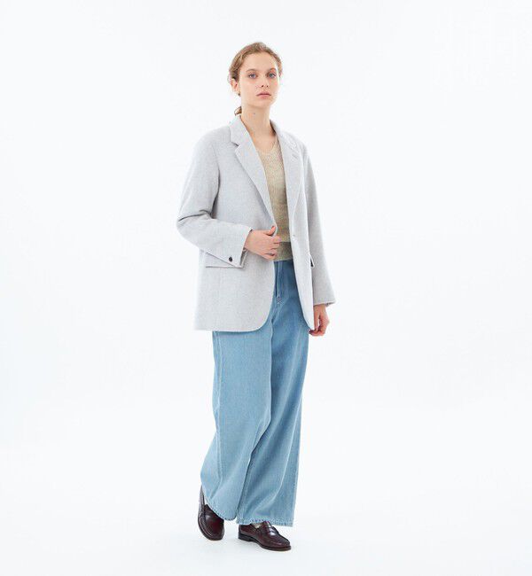 MACKINTOSH PHILOSOPHY「【WEB&一部店舗限定】アンゴラウールシャギージャケット」|テーラードジャケット|