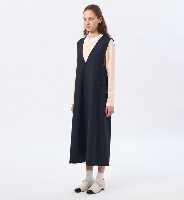 MACKINTOSH PHILOSOPHY「【CRANWELL JUMPER SKIRT(クランウェルジャンパースカート)】ウールトロピカル」|ワンピース|