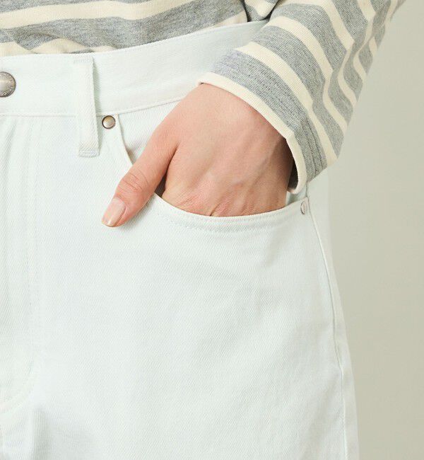 MACKINTOSH PHILOSOPHY「【GREY LABEL】シンチバックワイドデニム」|デニム|