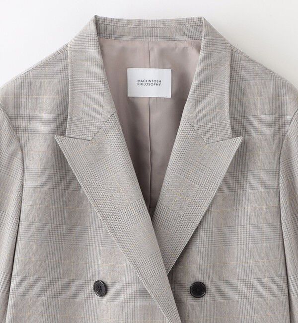 MACKINTOSH PHILOSOPHY「【WEB&一部店舗限定】ダブルブレストブレザー」|テーラードジャケット|