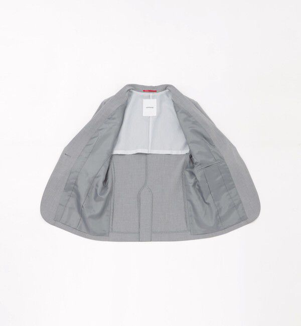  「ウォッシャブルトロハーフスリーブジャケット」|テーラードジャケット|