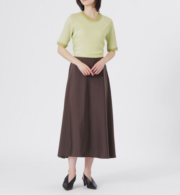  「ラメリブTシャツ」|Tシャツ・カットソー|