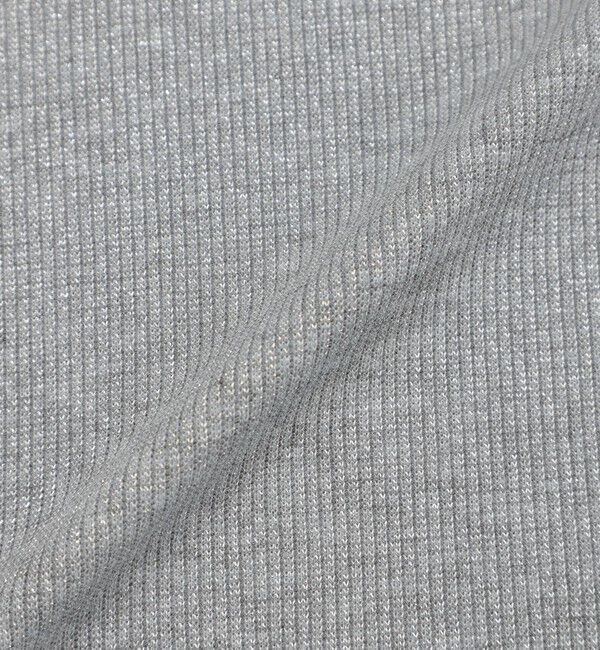  「ラメリブTシャツ」|Tシャツ・カットソー|