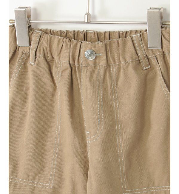 ikka kids「ツイルイージー6分丈パンツ（120~160cm）」|その他|