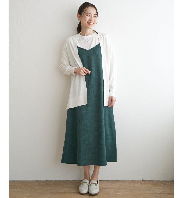 ikka「【洗濯機で洗える／吸水速乾】洗えるさらっとカーディガン【UVカット】」|その他|