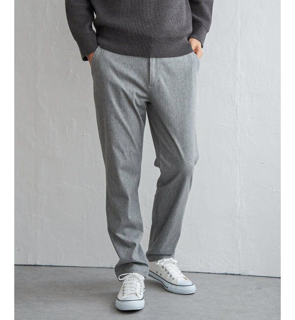 ikka「GOKU楽パンツ EASY STRETCH テーパード」|その他|グレー