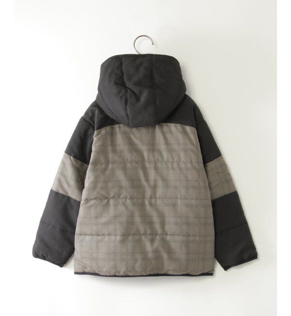 ikka kids「フード脱着チェック切り替えブルゾン（110~160cm）」|その他|