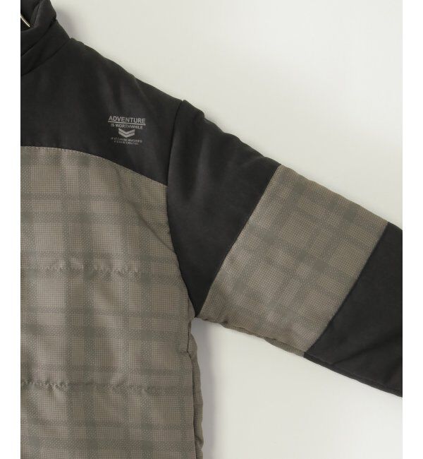 ikka kids「フード脱着チェック切り替えブルゾン（110~160cm）」|その他|