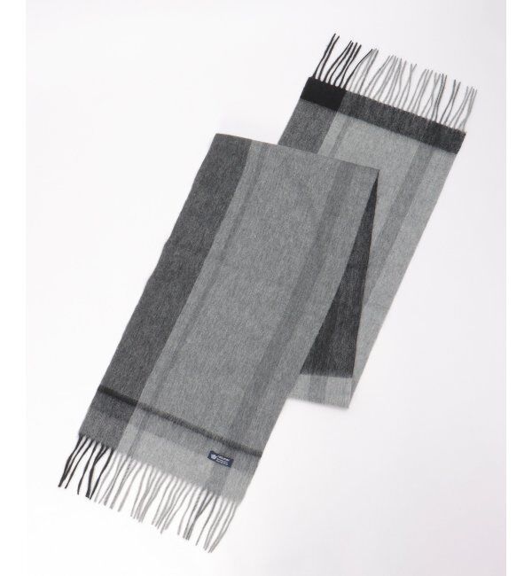 ikka「ウールパネルヘリンボーンマフラー」|マフラー|