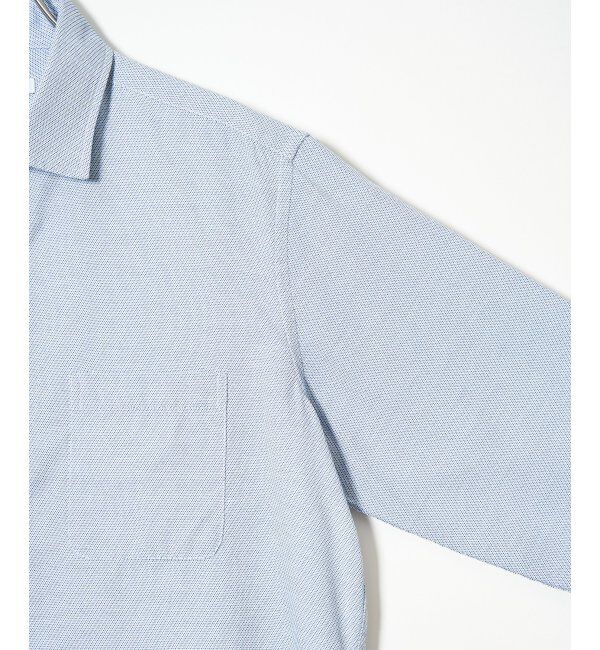 IKKA LOUNGE「デニムライクスイスカラーシャツ」|シャツ・ブラウス|