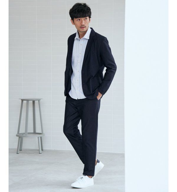 IKKA LOUNGE「デニムライクスイスカラーシャツ」|シャツ・ブラウス|