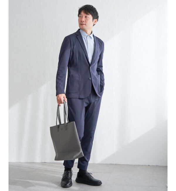 IKKA LOUNGE「デニムライクスイスカラーシャツ」|シャツ・ブラウス|