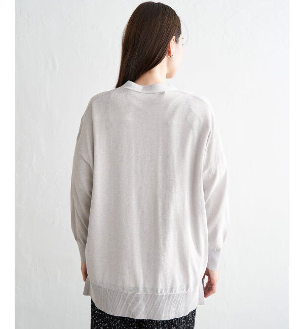 ikka「洗えるさらっとVネックカーディガン」|その他|