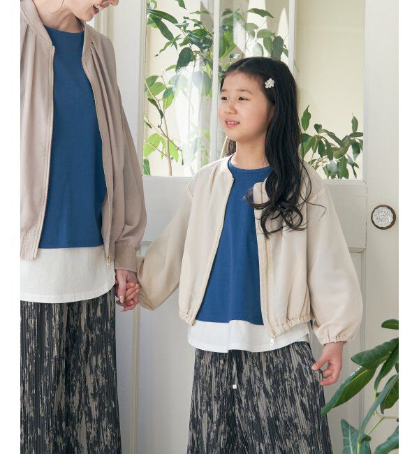 ikka kids「【親子おそろい】シアリブブルゾン（120~160cm）」|その他|