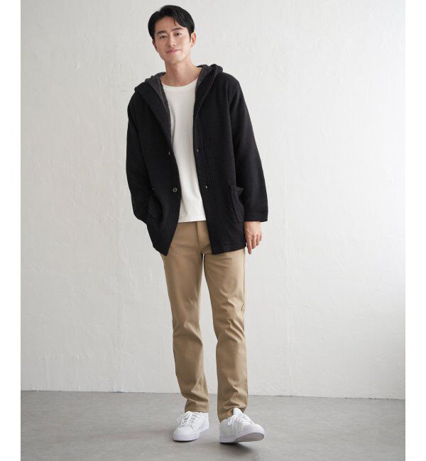 ikka「裏ボアニットフーディガン」|その他|