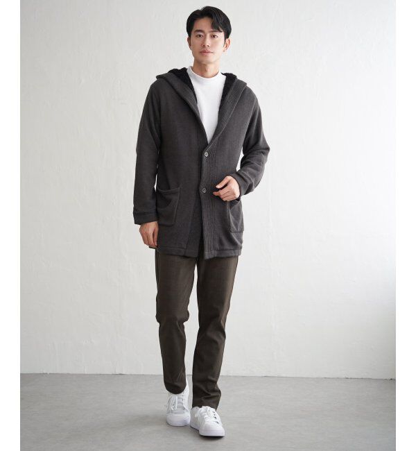 ikka「裏ボアニットフーディガン」|その他|