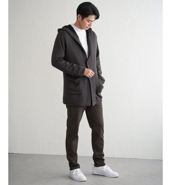 ikka「裏ボアニットフーディガン」|その他|