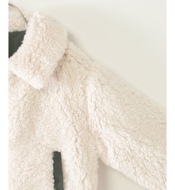 ikka kids「リバーシブルボアブルゾン」|その他|