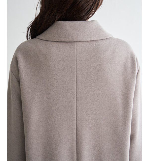 ikka「ウールライクストレッチテーラーコート」|その他|