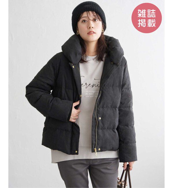 ikka「ホソコール２ＷＡＹアラエルダウンＪＫ」|その他|ブラック