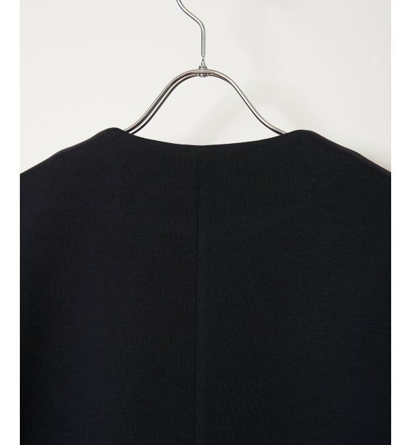 IKKA LOUNGE「ダンボールニットノーカラーコート」|その他|