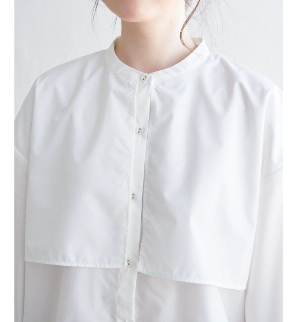 Lbc with Life「TCブロードケープブラウス」|シャツ・ブラウス|