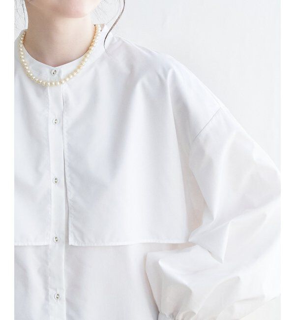 Lbc with Life「TCブロードケープブラウス」|シャツ・ブラウス|