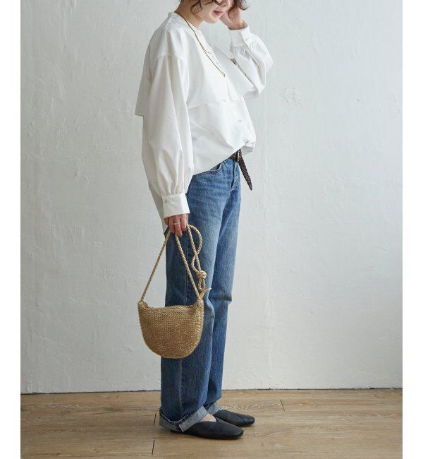 Lbc with Life「TCブロードケープブラウス」|シャツ・ブラウス|