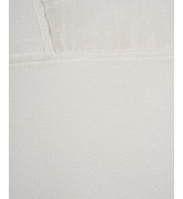 Lbc with Life「スクエアネックシアーレイヤードタンクトップ」|キャミソール|