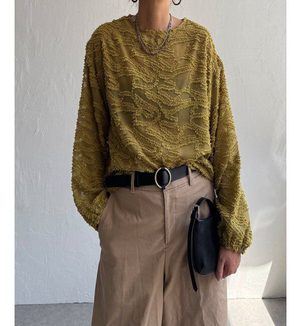 Lbc with Life「シアージャカードブラウス」|シャツ・ブラウス|