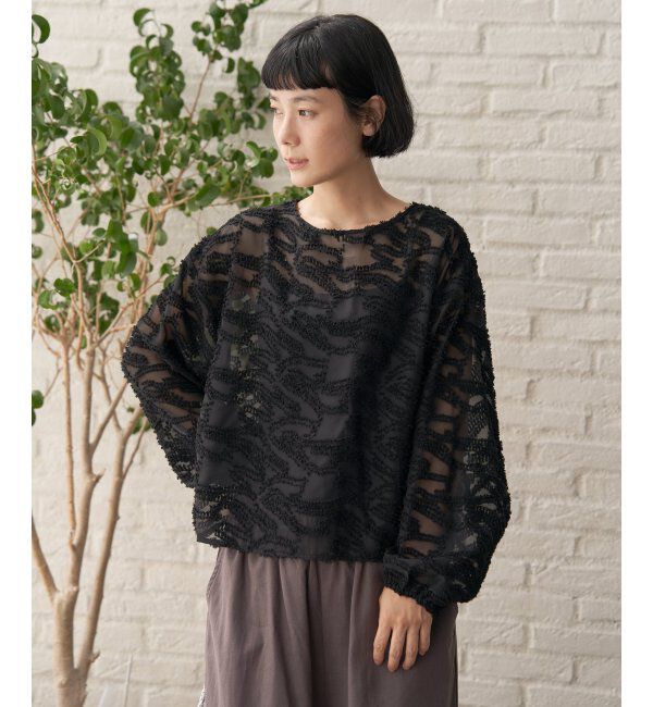 Lbc with Life「シアージャカードブラウス」|シャツ・ブラウス|