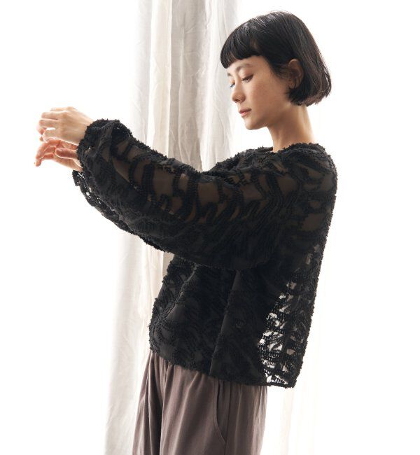 Lbc with Life「シアージャカードブラウス」|シャツ・ブラウス|