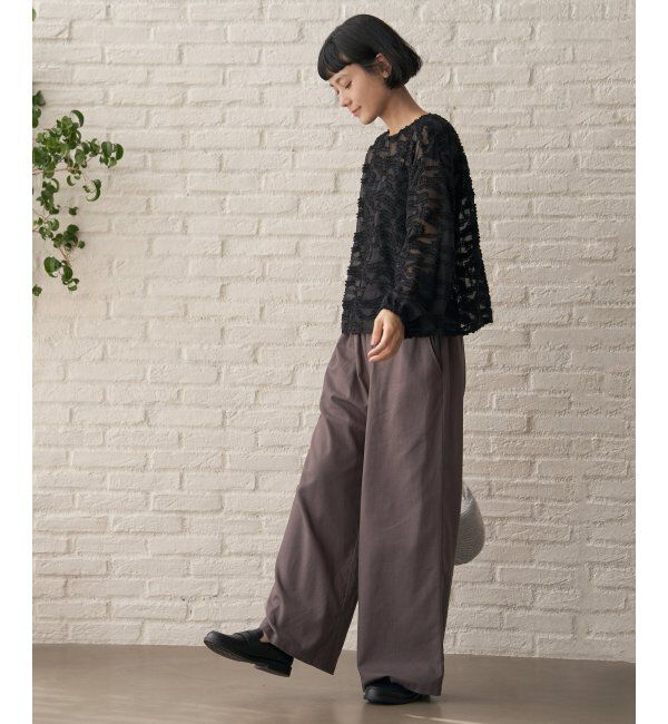 Lbc with Life「シアージャカードブラウス」|シャツ・ブラウス|