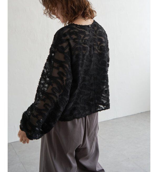 Lbc with Life「シアージャカードブラウス」|シャツ・ブラウス|