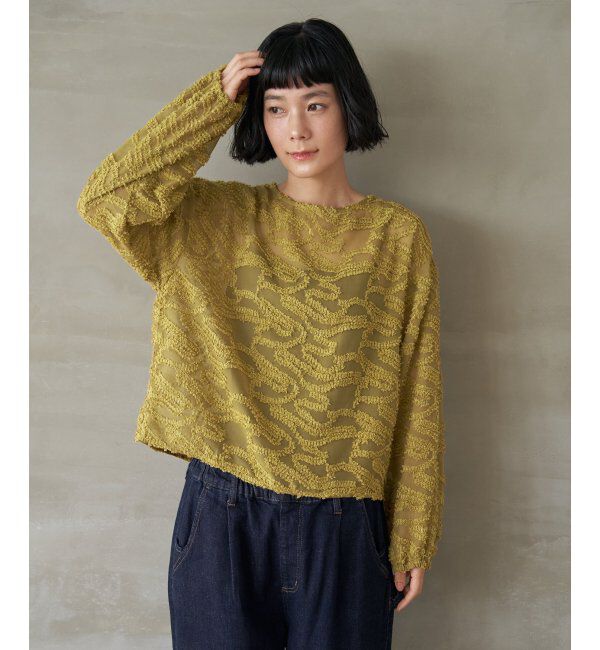 Lbc with Life「シアージャカードブラウス」|シャツ・ブラウス|