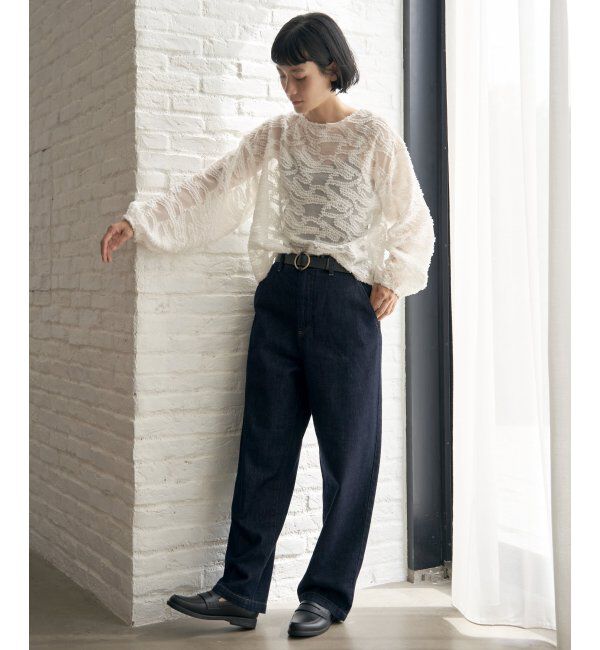 Lbc with Life「シアージャカードブラウス」|シャツ・ブラウス|