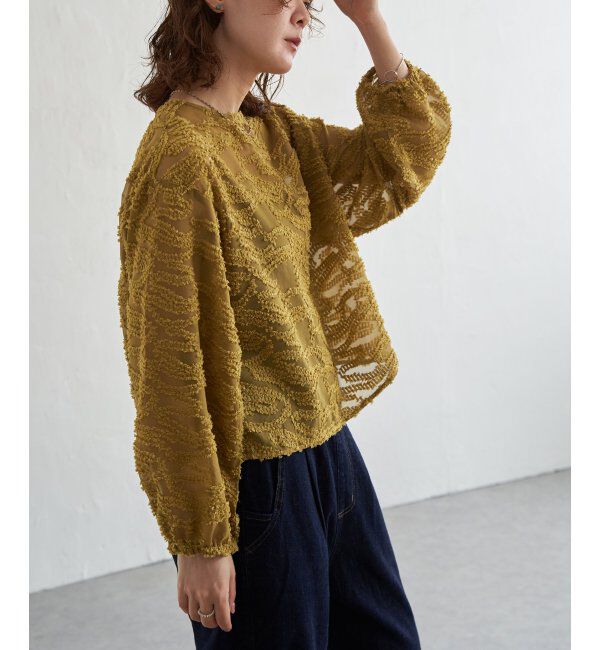 Lbc with Life「シアージャカードブラウス」|シャツ・ブラウス|