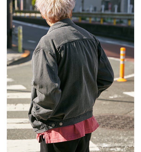 VENCE share style「デニムGジャン」|ブルゾン・スタジャン|