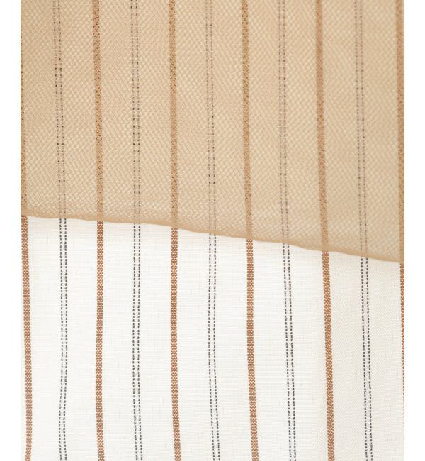 VENCE share style「ストライプチュールカブセSSシャツ」|シャツ・ブラウス|