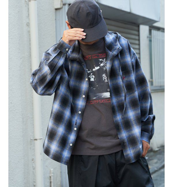 VENCE share style「BEVERLY HILLS POLO CLUB ネルチェックシャツパーカー」|シャツ・ブラウス|