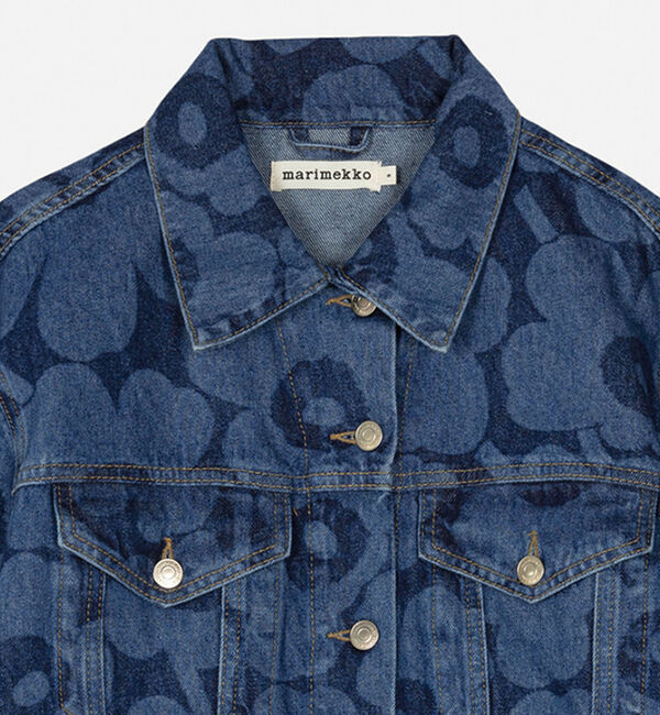 Marimekko「Maridenim Murros Unikko ジーンズジャケット」|その他|